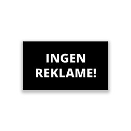 Ingen reklame!