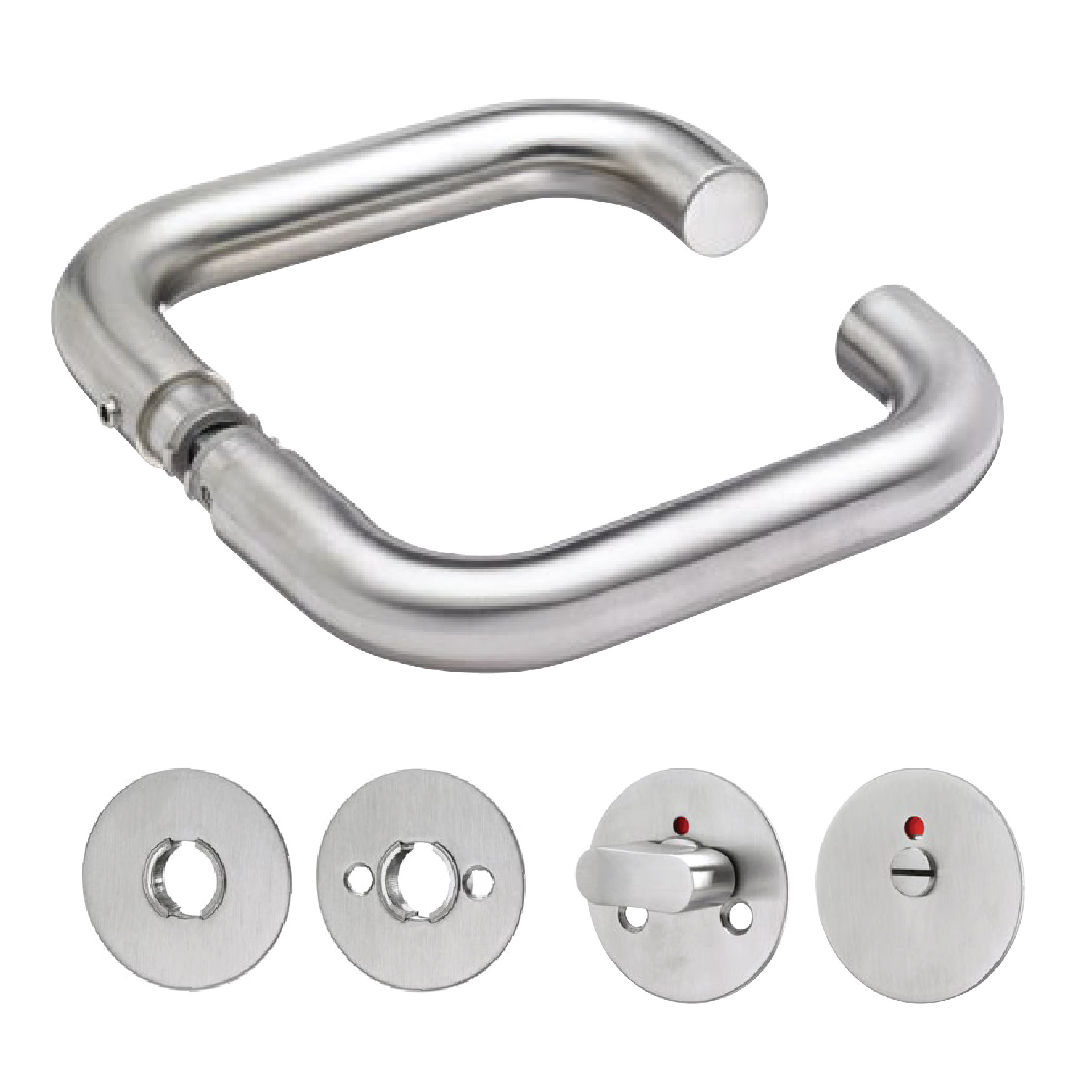 Dørhåndtak 3802 Dormakaba m/signalskilt